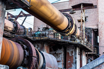 Abandoned Palemono Keramika factory in Kaunas, Lithuania