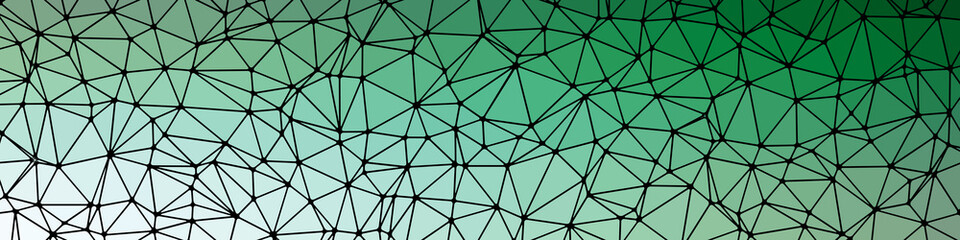 Abstract Low Polygon gradient Generative Art background illustration