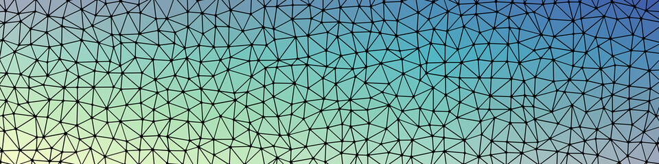 Obraz premium Abstract Low Polygon gradient Generative Art background illustration