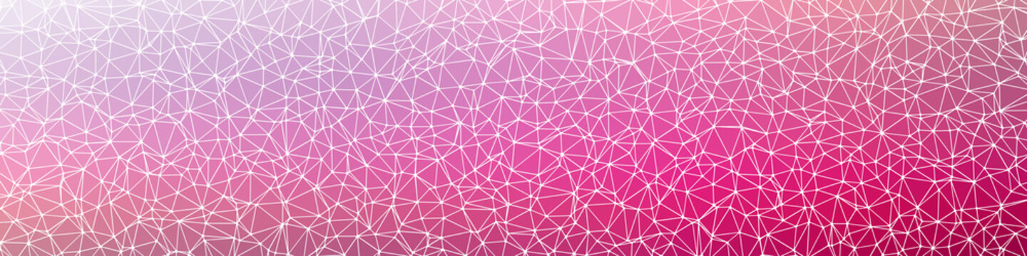 Abstract Low Polygon gradient Generative Art background illustration