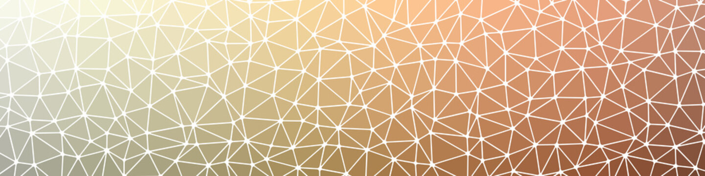 Abstract Low Polygon gradient Generative Art background illustration