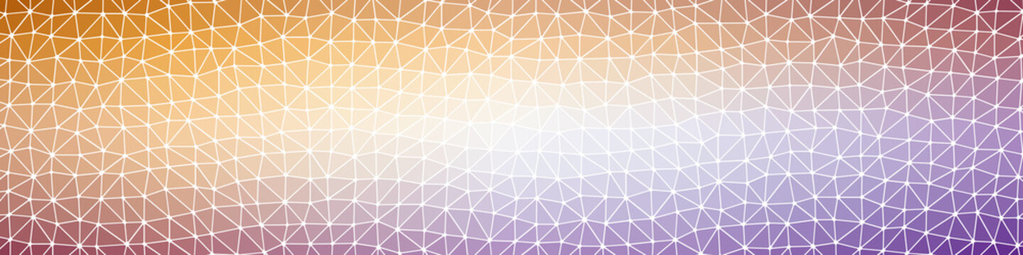 Abstract Low Polygon gradient Generative Art background illustration