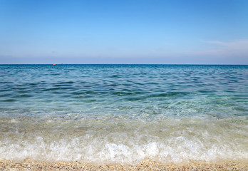 Fototapeta na wymiar sea view, beautiful summer landscape, Greece