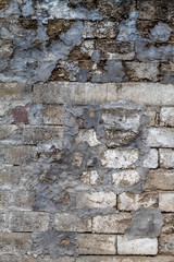 Old Weathered Brick Wall Texture