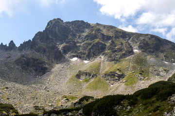 Landscape near Prekorech circus, Rila Mountain, Bulgaria