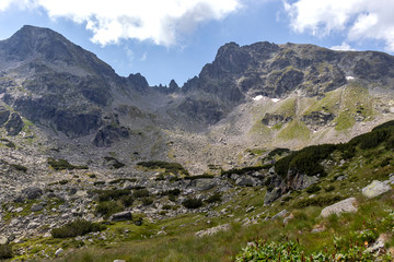 Landscape near Prekorech circus, Rila Mountain, Bulgaria