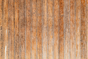 Old Weathered Brown Vertical Wooden Planks