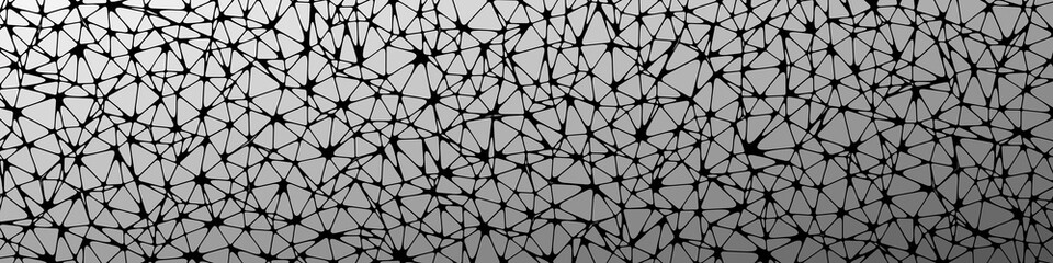 Abstract Low Polygon gradient Generative Art background illustration