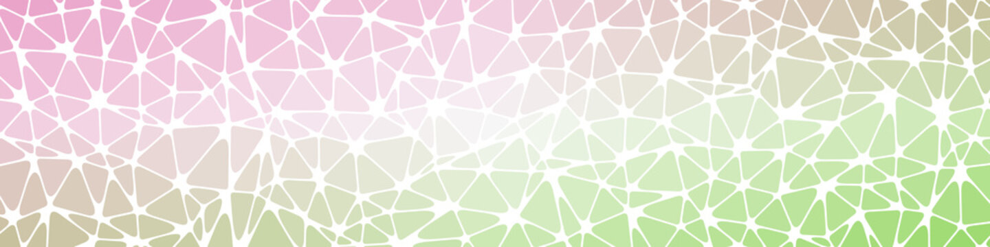 Abstract Low Polygon gradient Generative Art background illustration