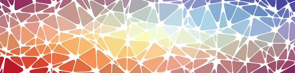 Abstract Low Polygon gradient Generative Art background illustration