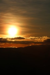 Naklejka premium sunset