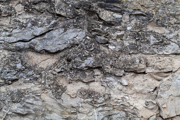Old Weathered Stone Wall Texture
