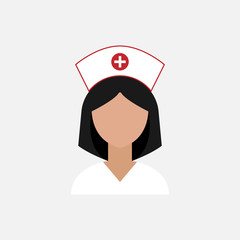 Nurse icon design vector