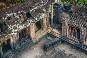 Angkor wat temple ruin Cambodia