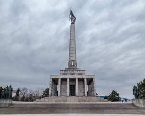 Fototapeta na wymiar Slavin war memorial