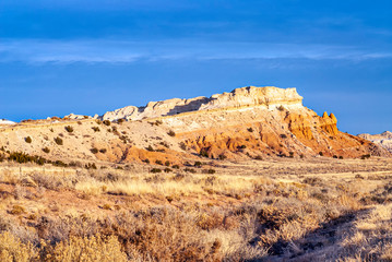 Fototapeta na wymiar Red Rock Cliffs New Mexico