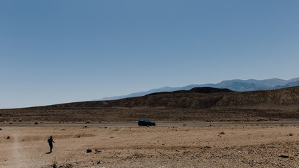 Fototapeta na wymiar Voyage dans le désert de la Death Valley en Californie 