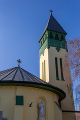 Roman catholic church in Szabadszallas, Hungary