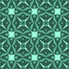 Seamless pattern with abstract ornament