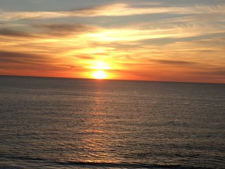 Fototapeta premium Fall season sun rise 