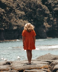 girl on the beach