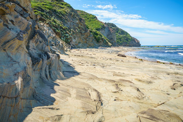 hiking the great ocean walk on wreck beach, victoria, australia