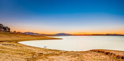 Tranquil scene of Lake Hume