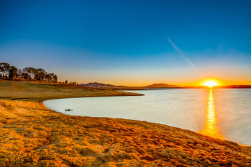 Tranquil scene of Lake Hume