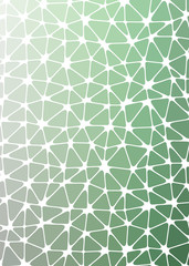 Abstract Low Polygon gradient Generative Art background illustration