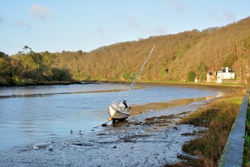 Beautiful landscape in Brittany. France