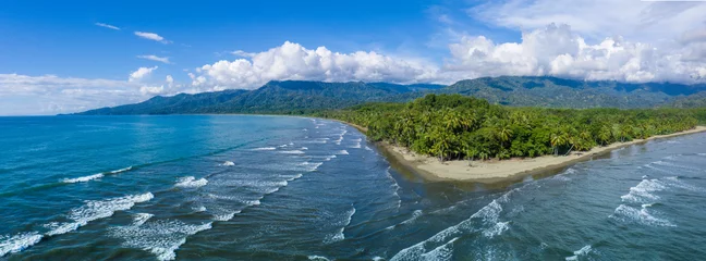 Fotobehang Beautiful Uvita Beach, Costa Rica, Puntarenas. © Mirma