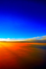 Fototapeta na wymiar Aerial Cloud,Sunset, 雲海