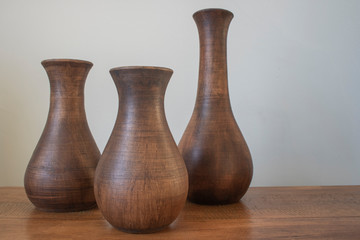 Vasos de Barro - artesanato rústico e contemporâneo