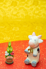 2021　干支　丑年　幸丑　牛　うし　丑