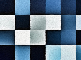 colorful abstract mosaic with a rough texture background. colorful square pattern background. Picture for creative wallpaper or design art work. Backdrop have copy space for text.