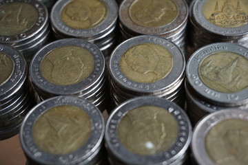 Thai bath coin