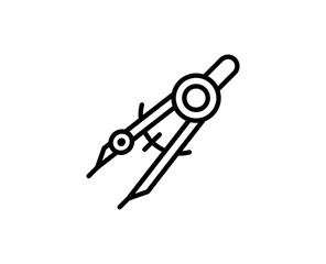 Flat line icon