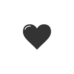 heart icon vector