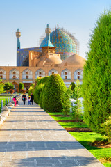 Fototapeta premium Amazing view of the Shah Mosque (Imam Mosque), Isfahan, Iran