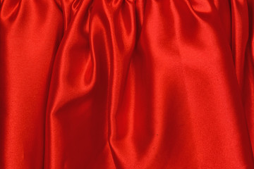 red curtain background