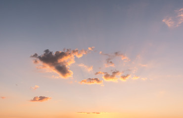 sky sunset background,clouds with background.