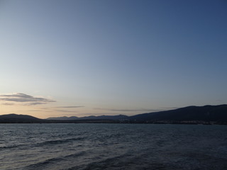 Obraz premium sunset over sea