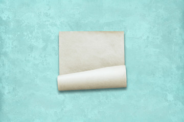 paper on wall