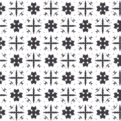 Geometric pattern in ornamental style. Seamless desing texture for greeting card.