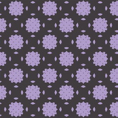 Geometric pattern in ornamental style. Seamless desing texture for greeting card.