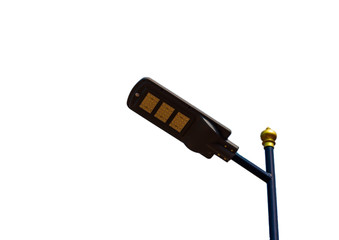 traffic lights on white background