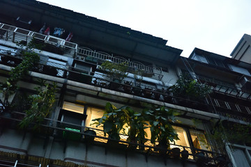 台湾の台北の街の風景