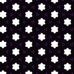 Geometric pattern in ornamental style. Seamless desing texture for greeting card.