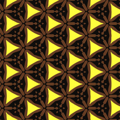 Geometric pattern in ornamental style. Seamless desing texture for greeting card.
