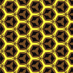 Geometric pattern in ornamental style. Seamless desing texture for greeting card.